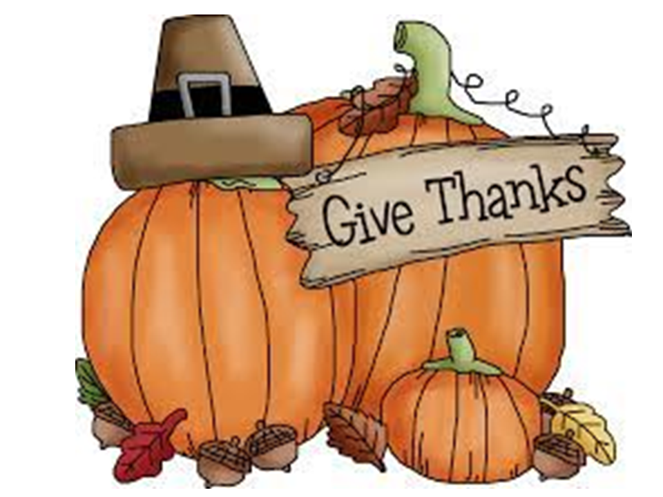 Thanksgiving Break - November 21-25