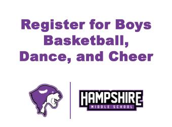 Click here for Sports Registration