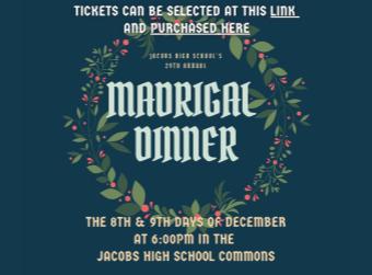 JHS Madrigal Dinner Tickets