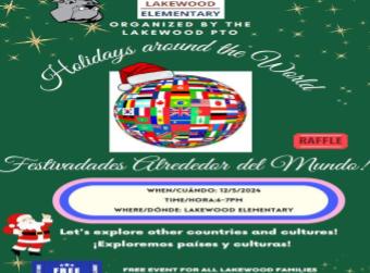 Holidays around the World - 12/5 6:00 PM