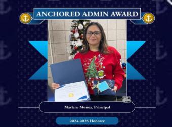 Anchored Admin Award