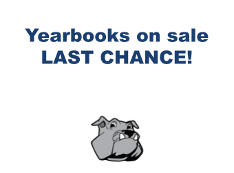 Yearbooks-Last chance to purchase!