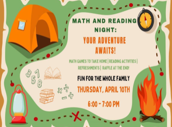 Math and Reading Night 4/10