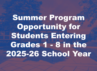 Summer Program Opportunity for Students