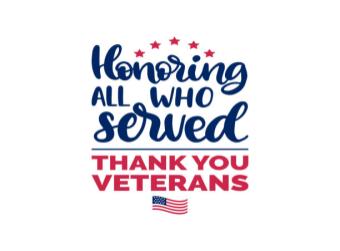 Veterans Day Spirit Week- November 10-14