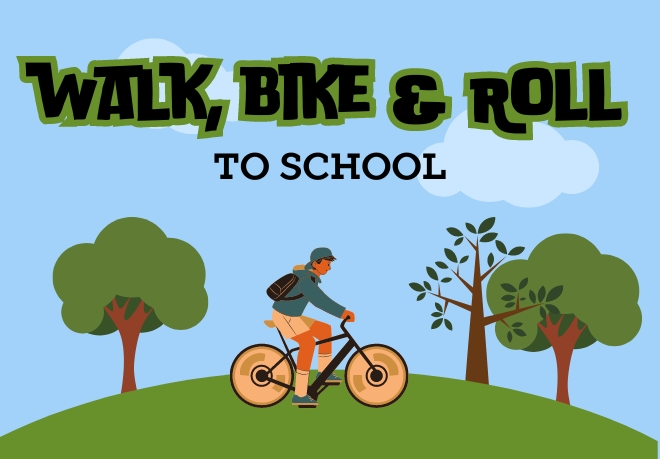 Walk, Bike & Roll to School Day