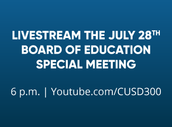 Livestream Information for the July 28 Board of Education Special Meeting
