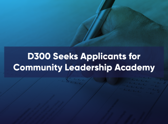District 300 Seeks Applicants for Community Leadership Academy