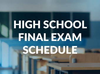 High School Final Exam Schedule 