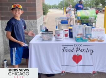 Neubert Student Leo Bonilla Highlighted on CBS 2 News