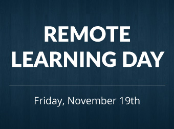 Remote Learning Day Meal Service on Friday, November 19th
