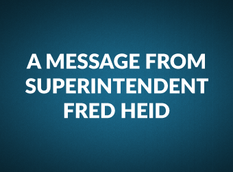 A Message from Superintendent Heid Regarding Instructional Options